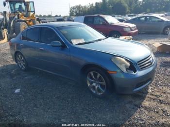  Salvage INFINITI G35