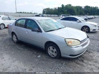  Salvage Chevrolet Malibu