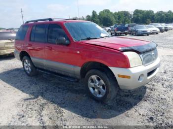  Salvage Mercury Mountaineer