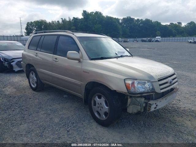  Salvage Toyota Highlander