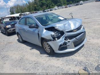  Salvage Chevrolet Sonic