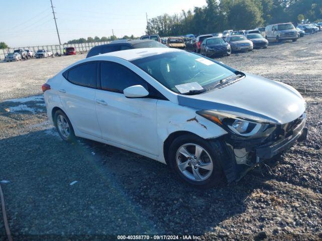  Salvage Hyundai ELANTRA