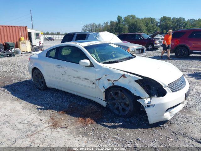  Salvage INFINITI G35