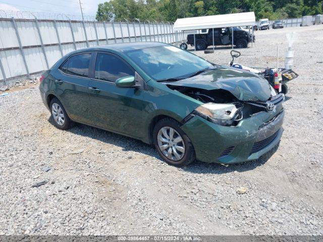  Salvage Toyota Corolla