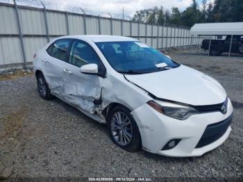  Salvage Toyota Corolla