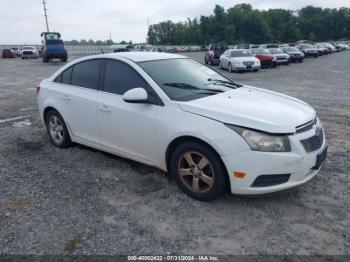  Salvage Chevrolet Cruze