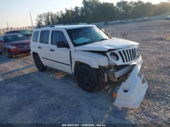  Salvage Jeep Patriot