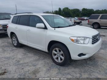  Salvage Toyota Highlander