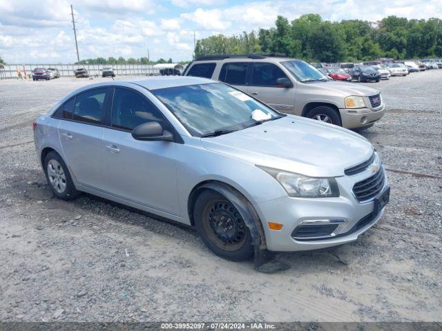  Salvage Chevrolet Cruze