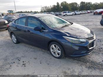  Salvage Chevrolet Cruze