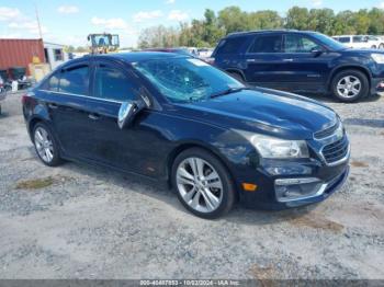  Salvage Chevrolet Cruze