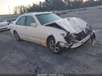  Salvage Mercedes-Benz E-Class