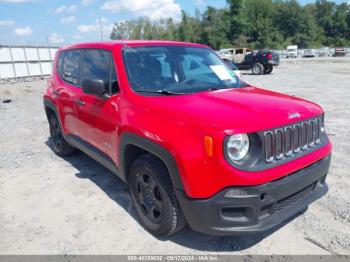  Salvage Jeep Renegade