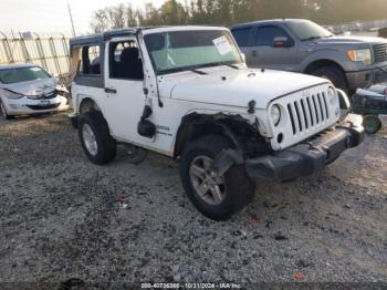  Salvage Jeep Wrangler