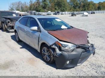  Salvage Toyota Corolla