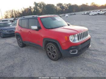  Salvage Jeep Renegade