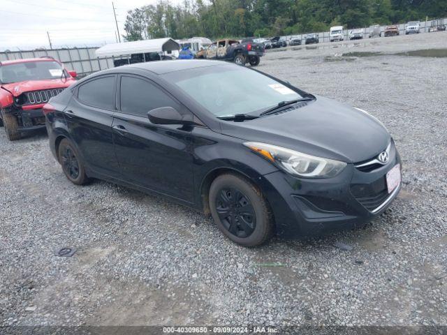  Salvage Hyundai ELANTRA