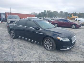  Salvage Lincoln Continental