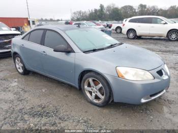  Salvage Pontiac G6