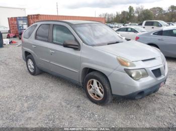  Salvage Pontiac Aztek