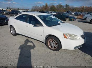  Salvage Pontiac G6