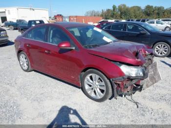  Salvage Chevrolet Cruze