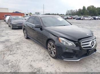  Salvage Mercedes-Benz E-Class