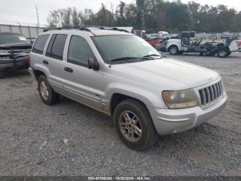  Salvage Jeep Grand Cherokee