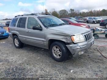  Salvage Jeep Grand Cherokee