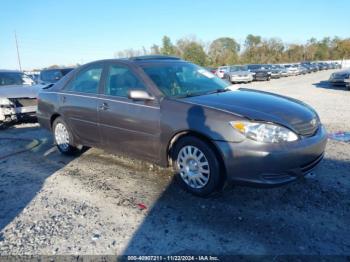  Salvage Toyota Camry