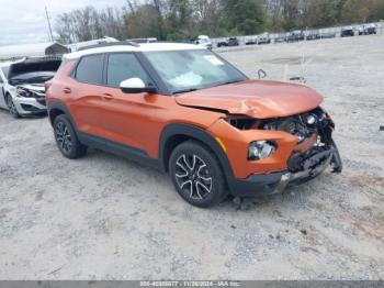  Salvage Chevrolet Trailblazer