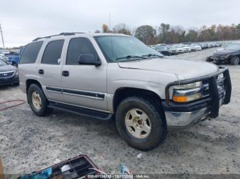  Salvage Chevrolet Tahoe