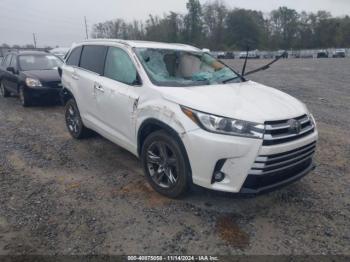  Salvage Toyota Highlander