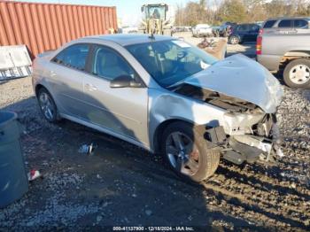  Salvage Pontiac G6