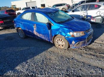  Salvage Chevrolet Sonic