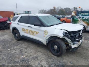  Salvage Ford Police Interceptor