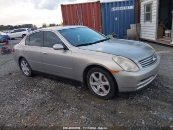  Salvage INFINITI G35