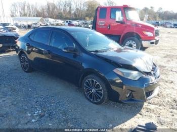  Salvage Toyota Corolla