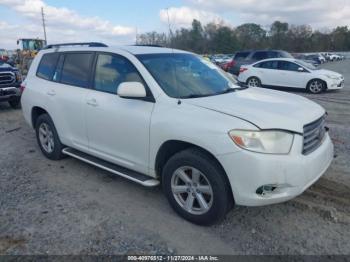  Salvage Toyota Highlander