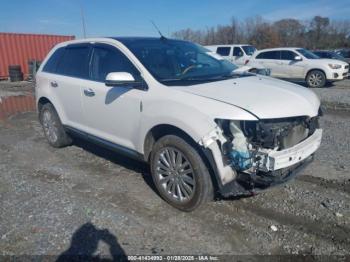  Salvage Lincoln MKX