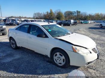  Salvage Pontiac G6