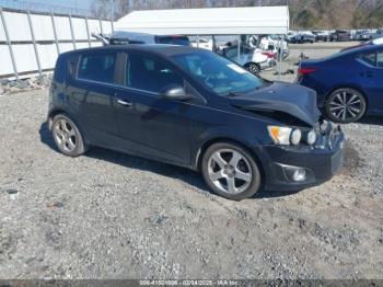  Salvage Chevrolet Sonic
