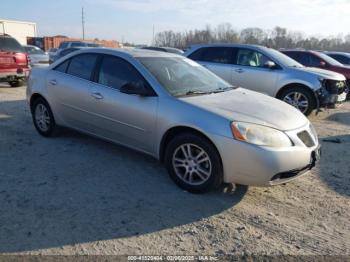  Salvage Pontiac G6