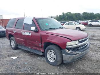 Salvage Chevrolet Tahoe