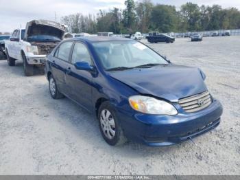  Salvage Toyota Corolla