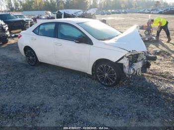  Salvage Toyota Corolla