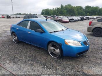  Salvage Pontiac G6