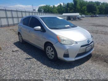  Salvage Toyota Prius c