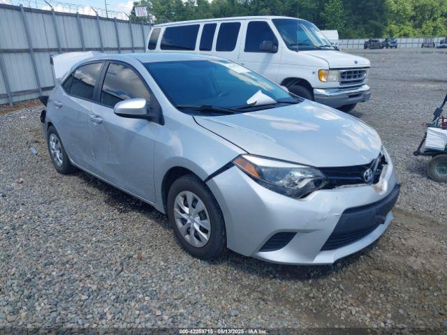  Salvage Toyota Corolla