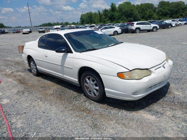  Salvage Chevrolet Monte Carlo